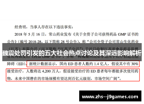 魏震处罚引发的五大社会热点讨论及其深远影响解析